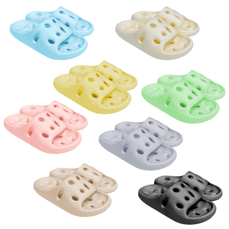 Zapatillas de diapositivas EVA para piscina de baño de producción corriente para hombres y mujeres