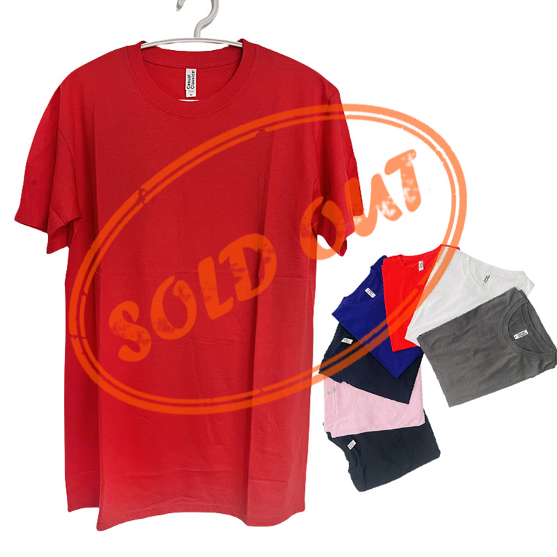 Camisetas de algodón tubulares con cuello redondo para hombre de Bangladesh en stock