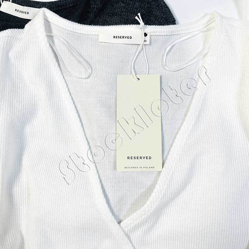 Stock Lot Sweater Tops With Front Side Tie